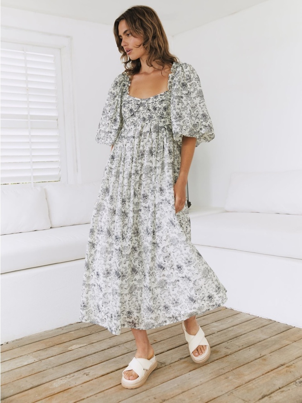 Sofie The Label Bella's Bloom Maxi Dress Small - Picture 3 of 9